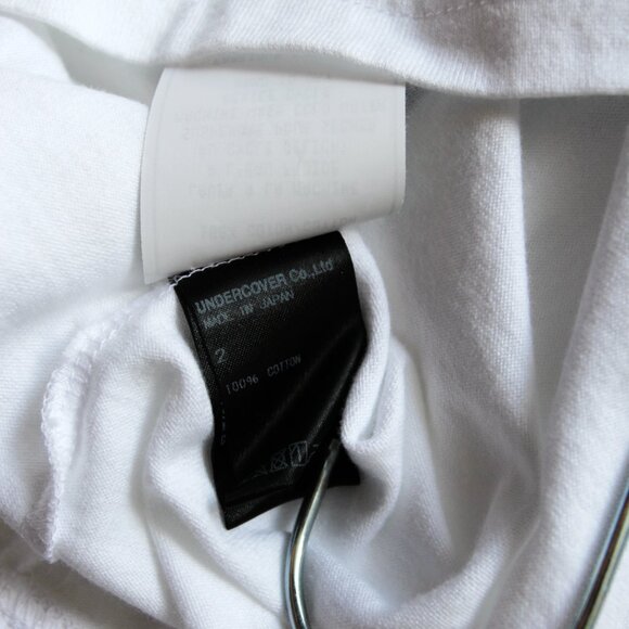 BNWT SS21 UNDERCOVER RECORDS TSHIRT WHITE 2 - Picture 10 of 13